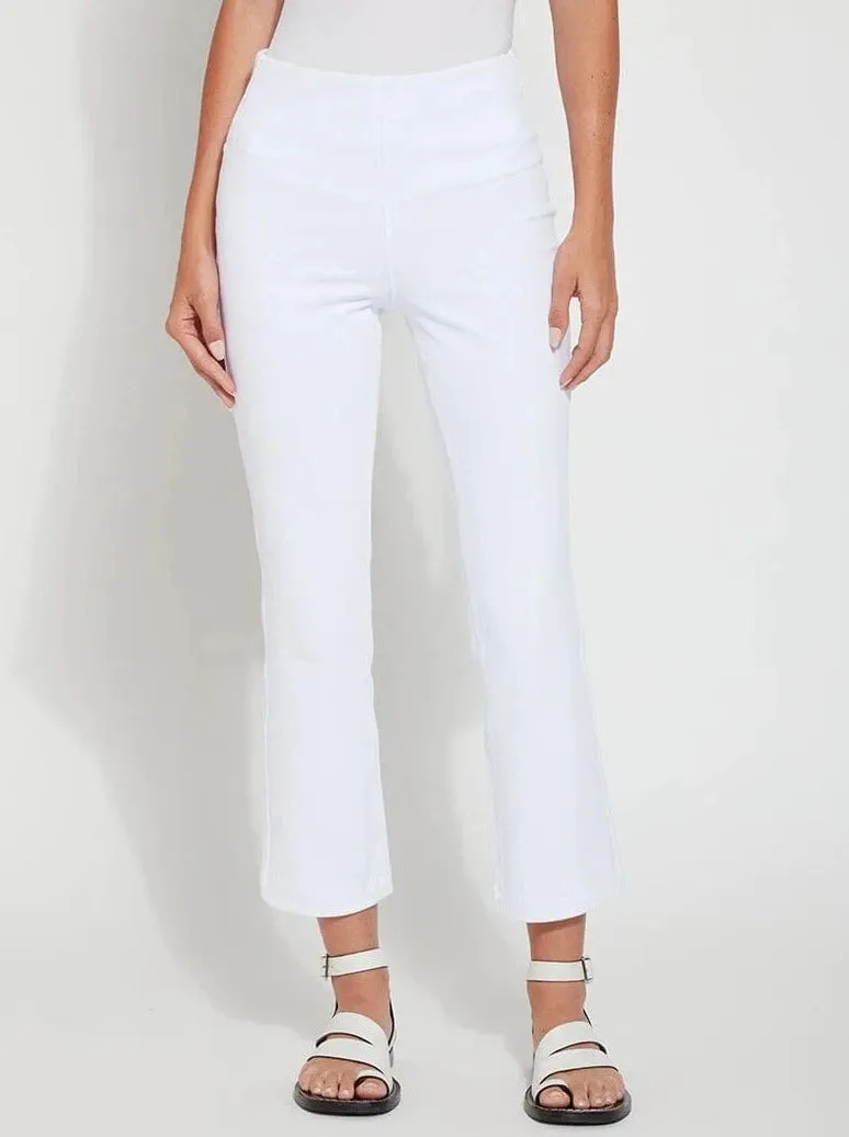 Ankle Denim Baby Boot Cut [White-13-3190-M9]