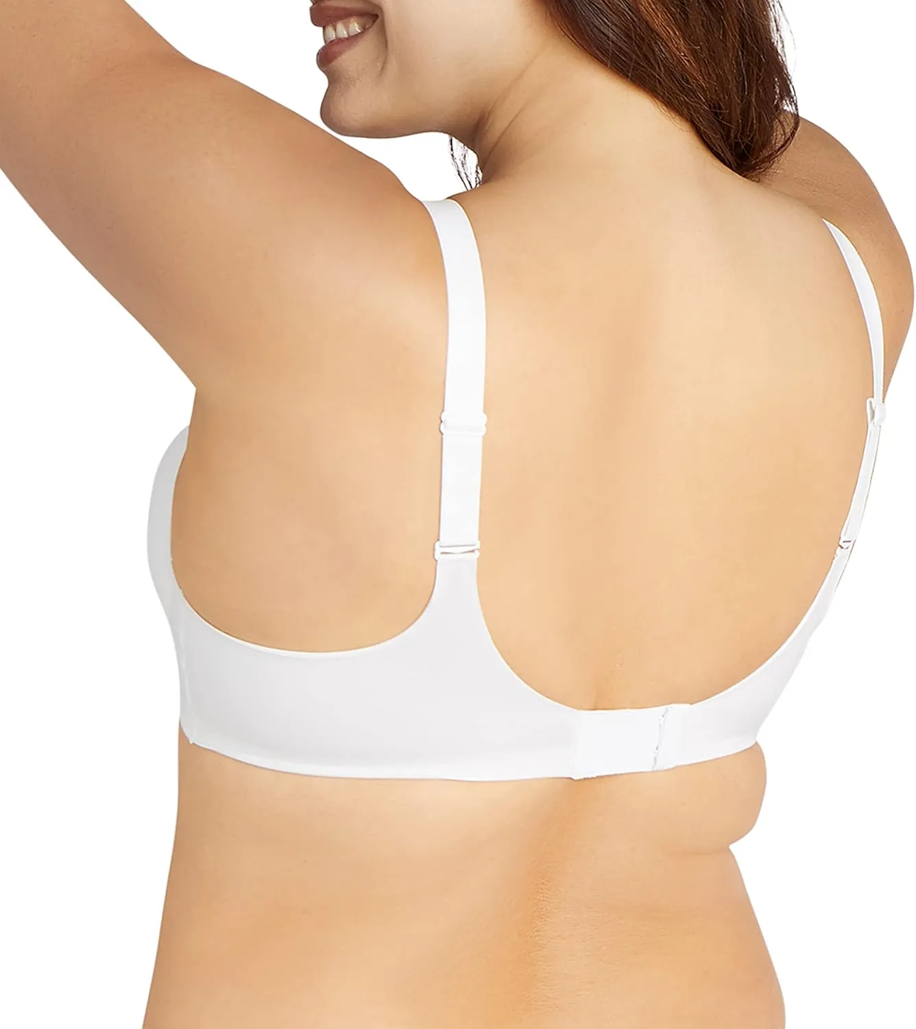 Bali Women's Comfort Revolution Wireless Bra, Soft Touch Convertible T-Shirt Bra, Full Coverage