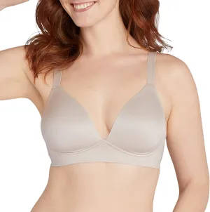 Bali Women's Comfort Revolution Wireless Bra, Soft Touch Convertible T-Shirt Bra, Full Coverage