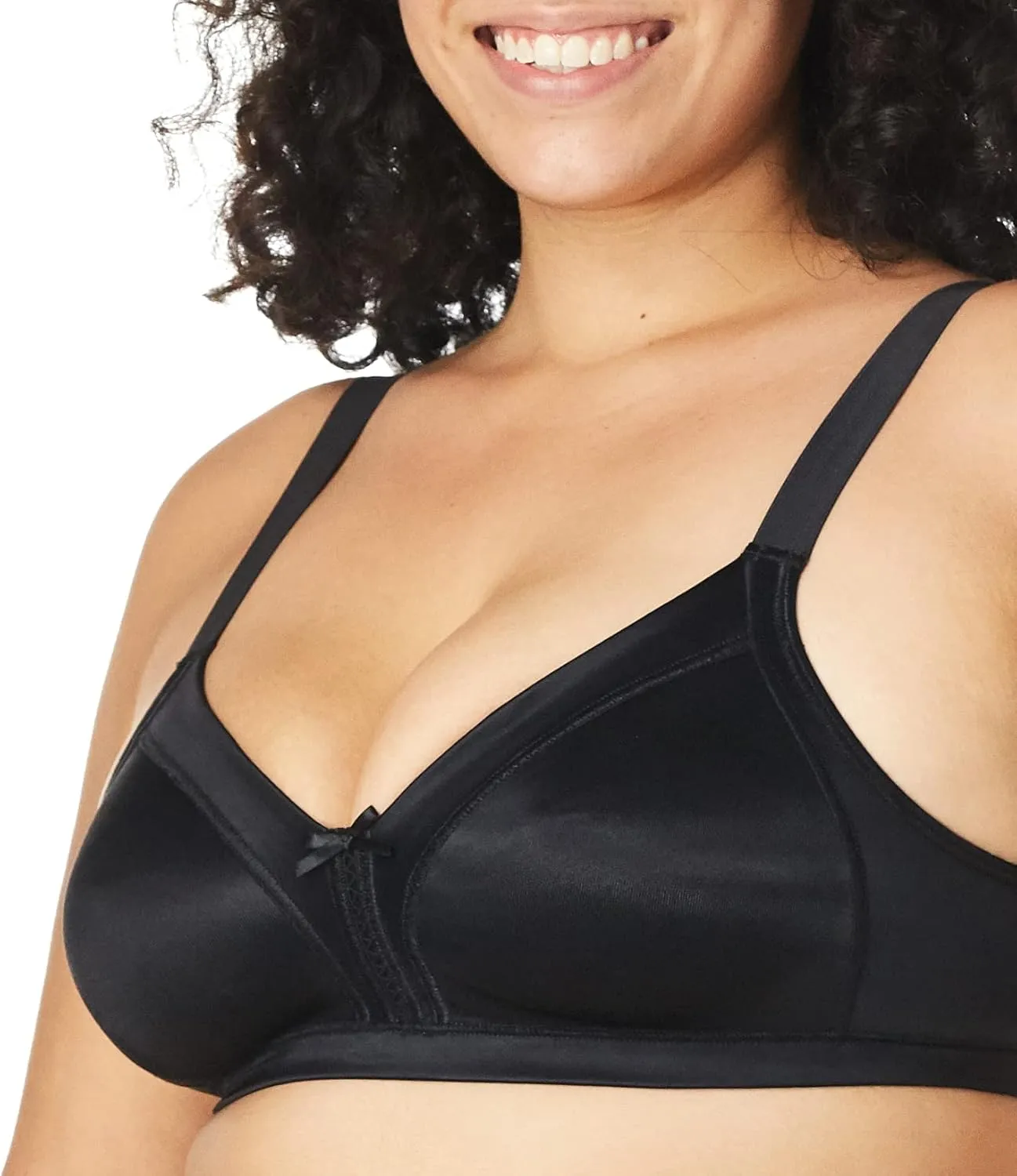 Bali Women's Double Support Wireless Soft Touch with Cool Comfort Bra DF0044