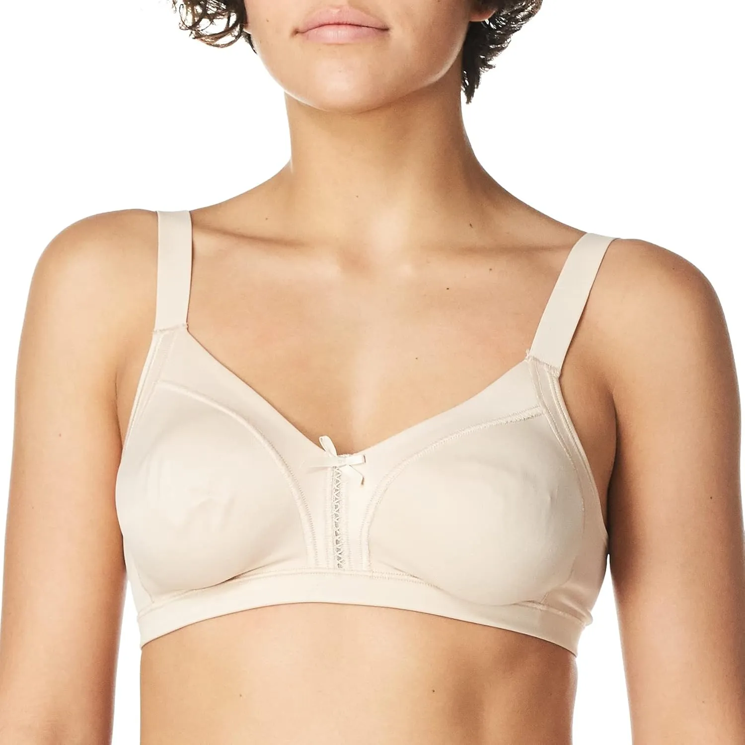 Bali Women's Double Support Wireless Soft Touch with Cool Comfort Bra DF0044