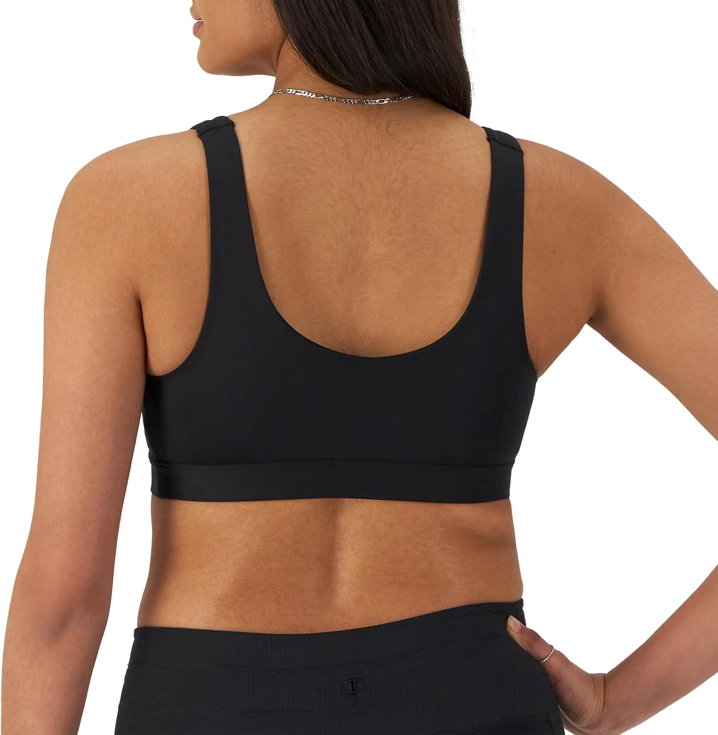 Champion Womens Soft Touch Moderate Support Sports Bra (Plus Size Available)
