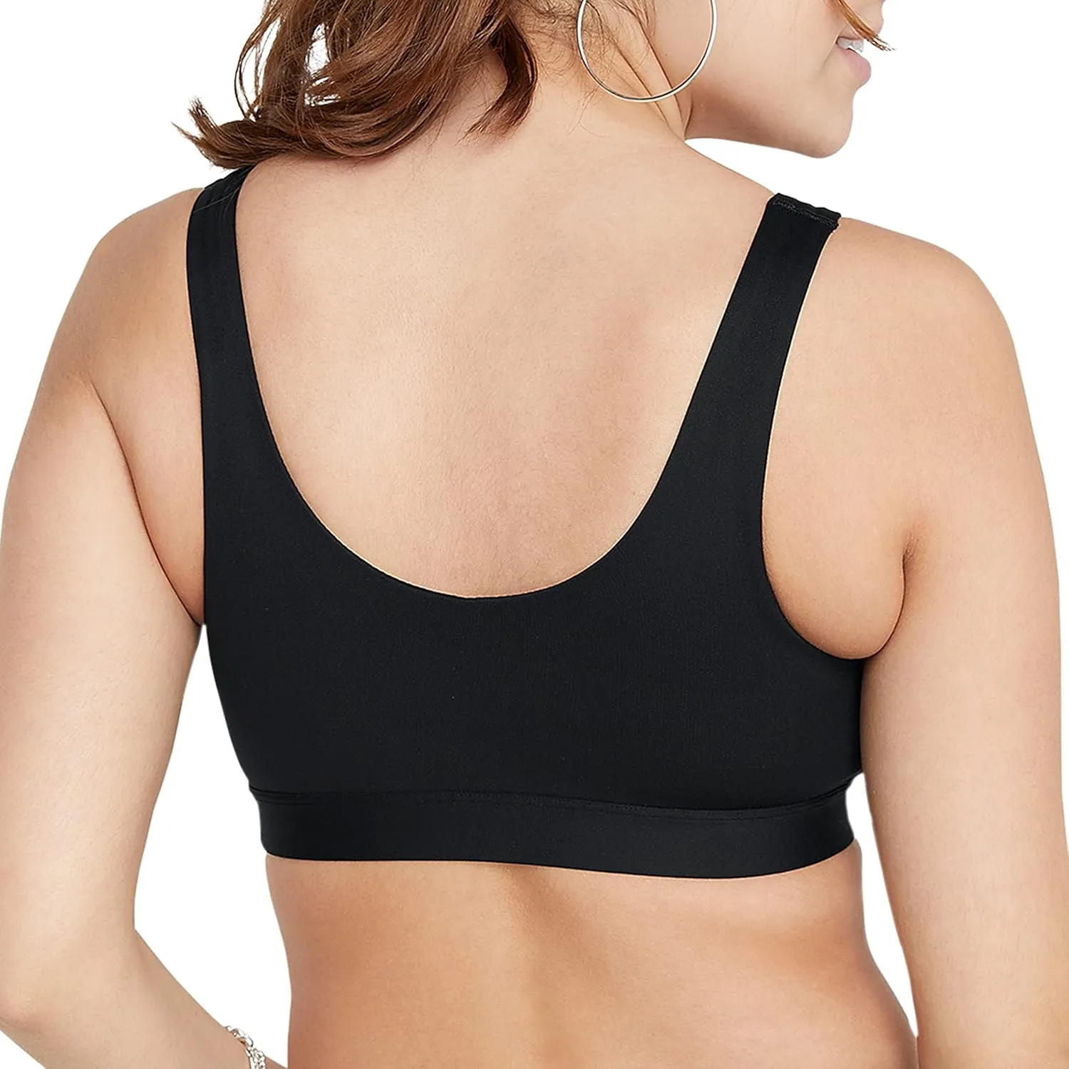 Champion Womens Soft Touch Moderate Support Sports Bra (Plus Size Available)