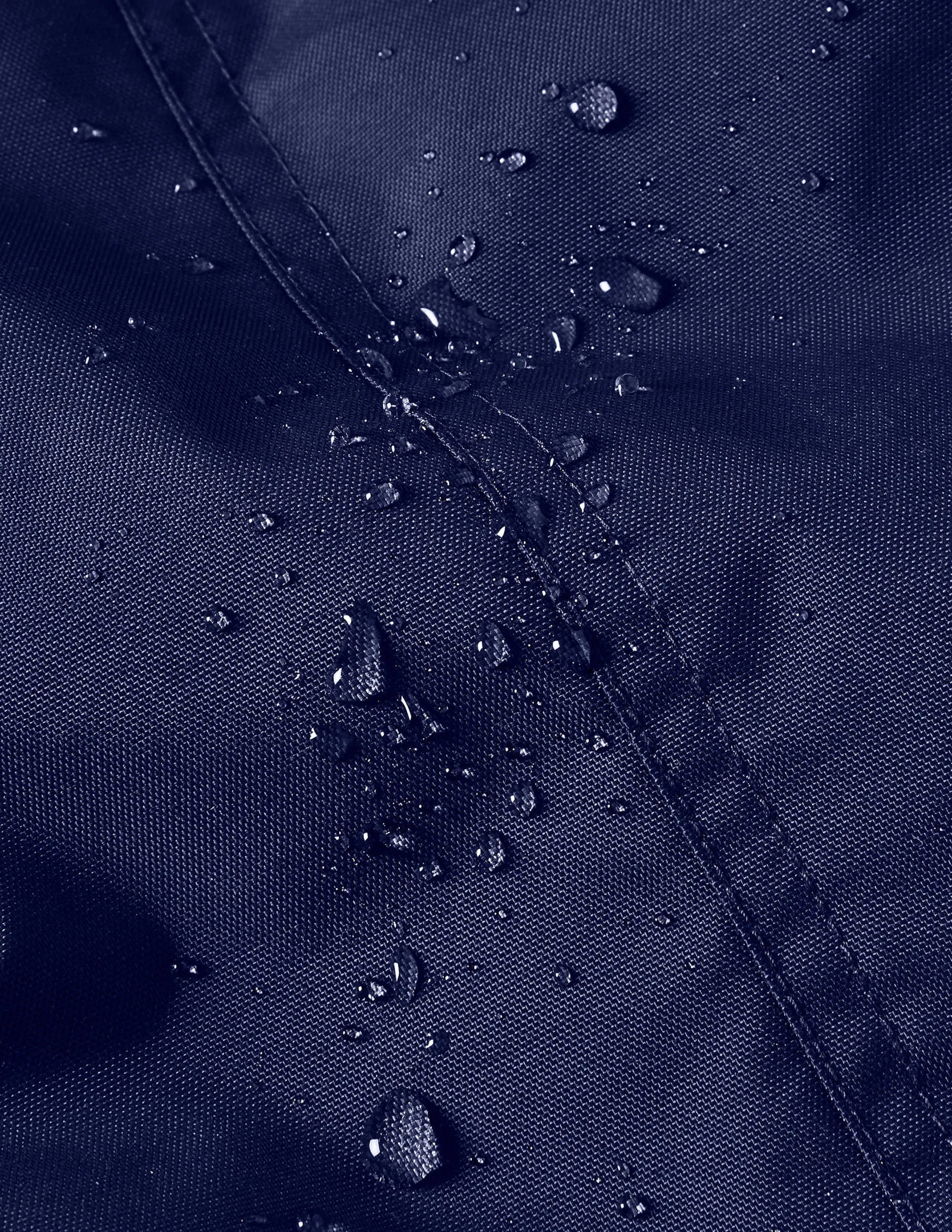 Cosy Waterproof Coat-College Navy Rainbow