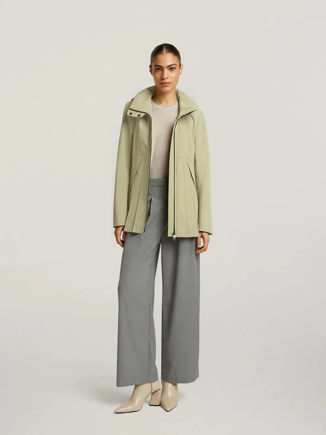 Creenstone Daisy Summer Green Coat