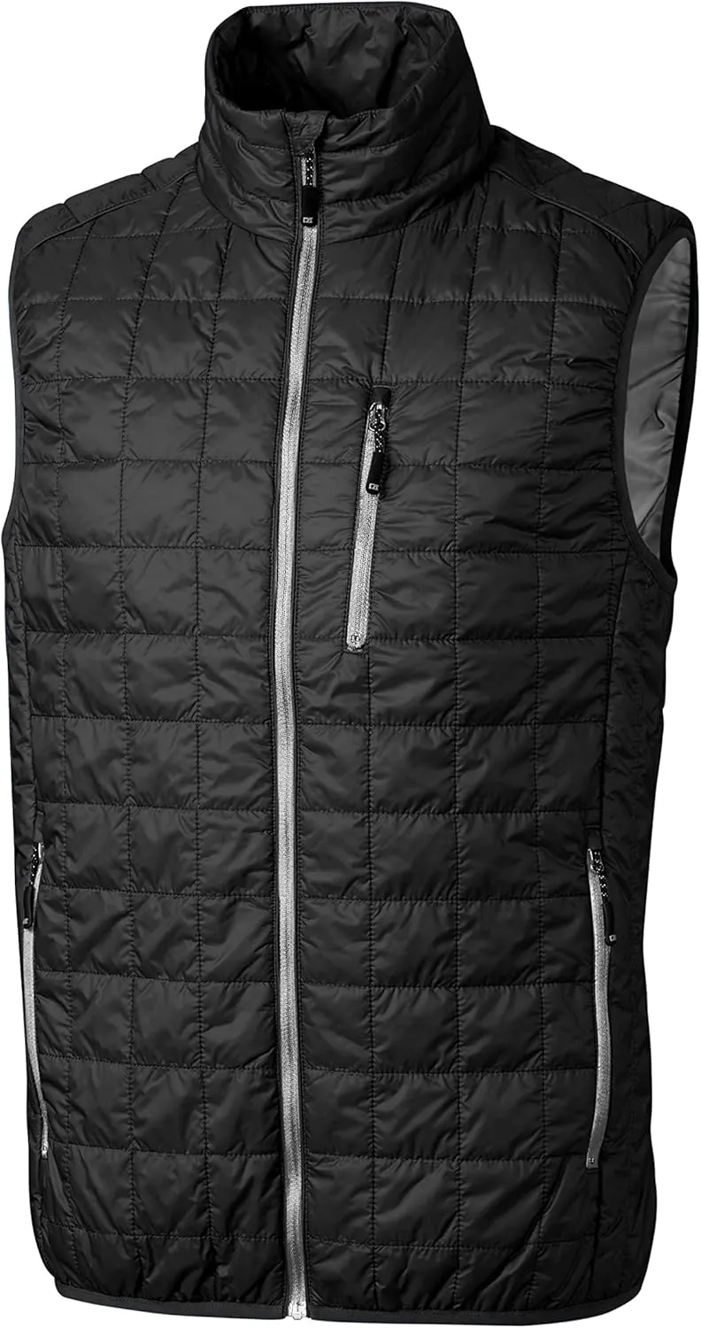 Cutter & Buck Men's Weather Resistant Primaloft Down Alternative Rainer Vest