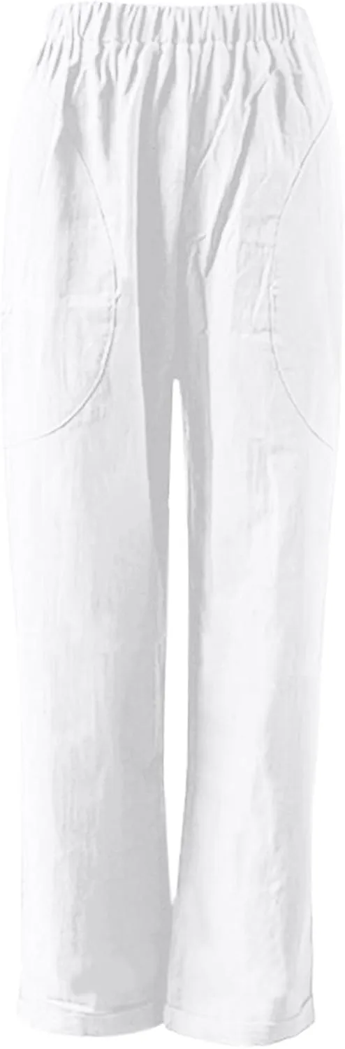 Denim Shorts Women Hole Shorts Summer Lightweight Lounge Shorts with Pocket Elastic Waist Casual Shorts Trousers