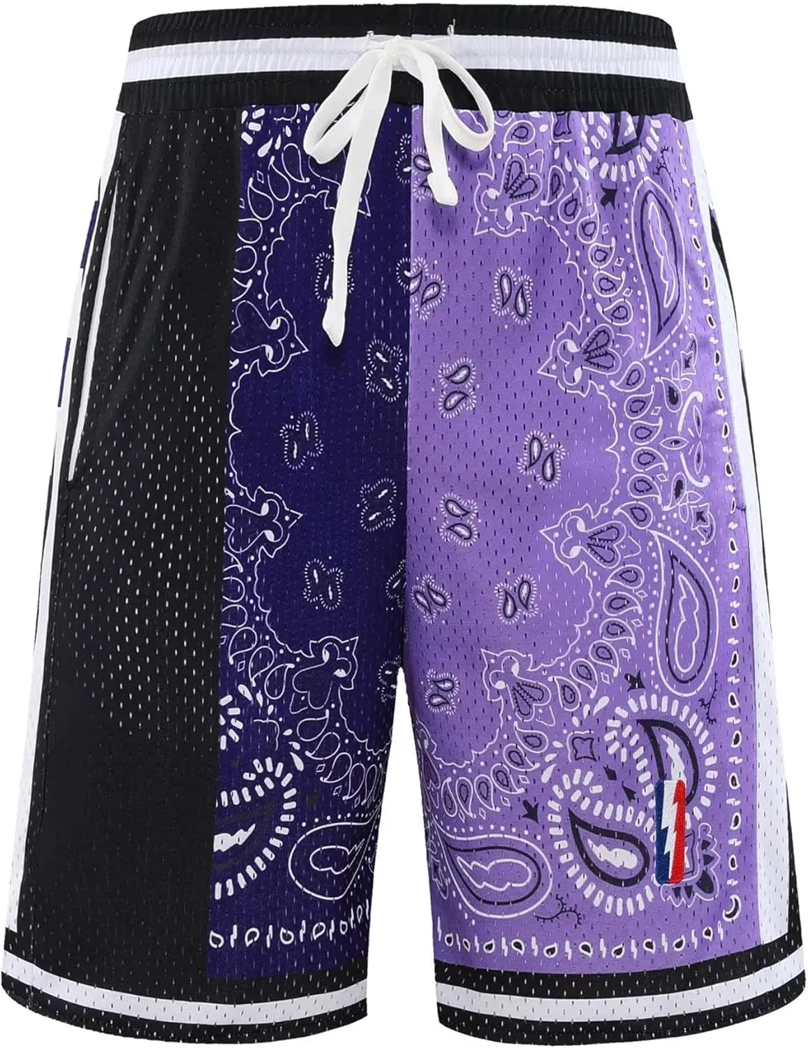 DIOTSR Mens Basketball Shorts Casual Retro Graphic Shorts Athletic Running Shorts Streetwear Designer Shorts with Pockets