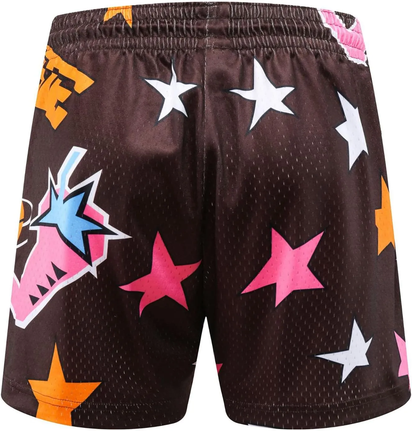 DIOTSR Mens Graphic Basketball Shorts Drawstring Running Workout Shorts Summer Cool Casual Shorts