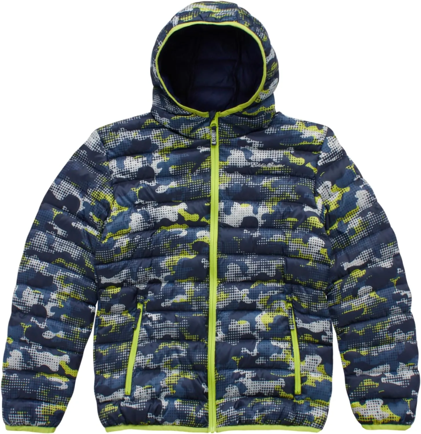 Eddie Bauer Boys' Jacket - CirrusLite Weather Resistant Down Coat for Boys - Insulated Quilted Bubble Puffer (3-20)