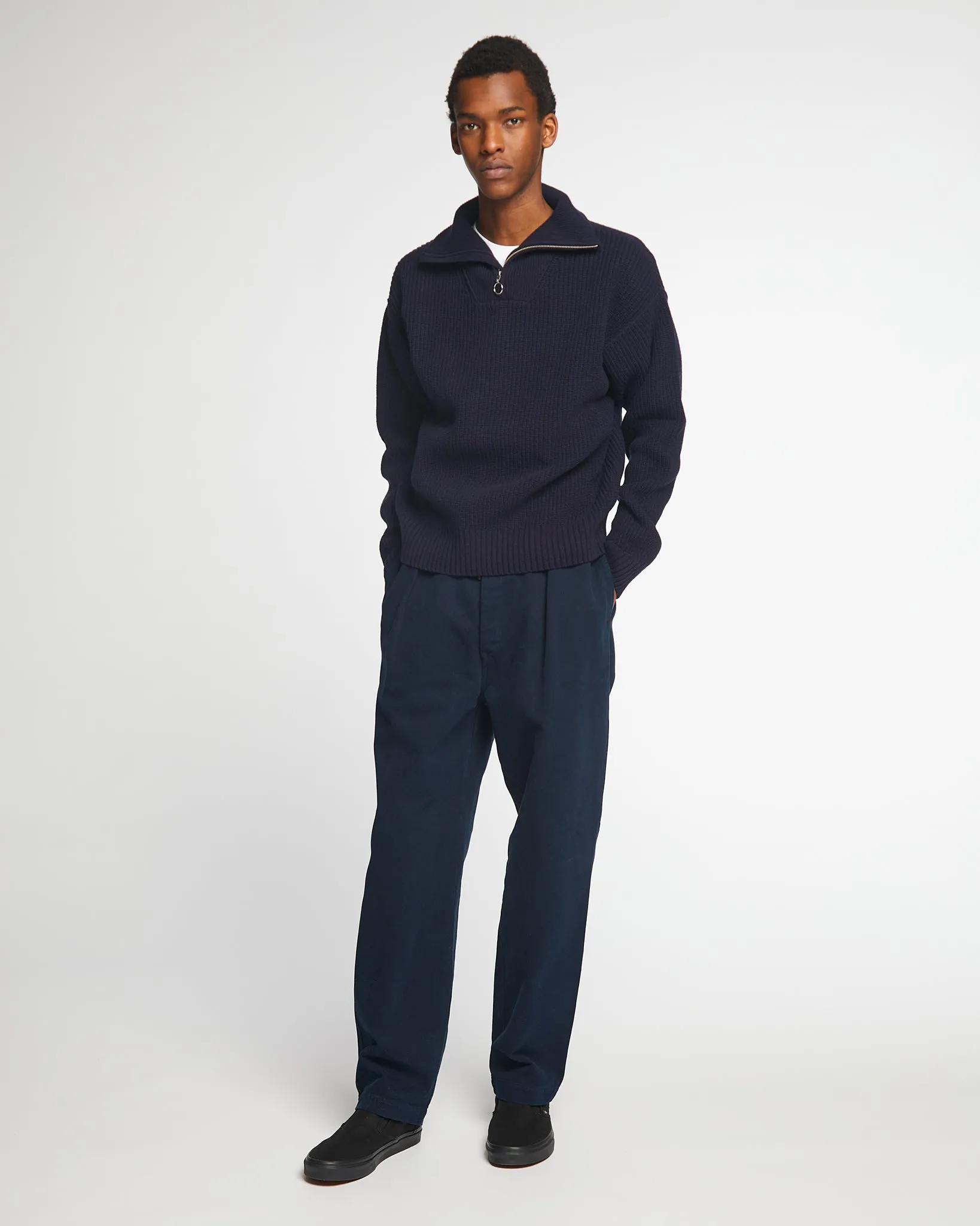 Fly Deck Sweater Delta Navy