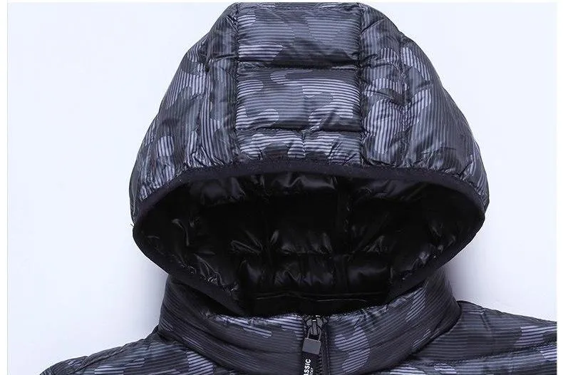 High Quality Padded Camouflage Jacket - 3 Colors
