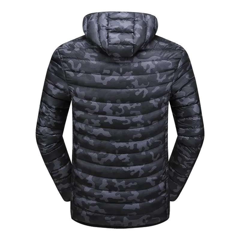 High Quality Padded Camouflage Jacket - 3 Colors