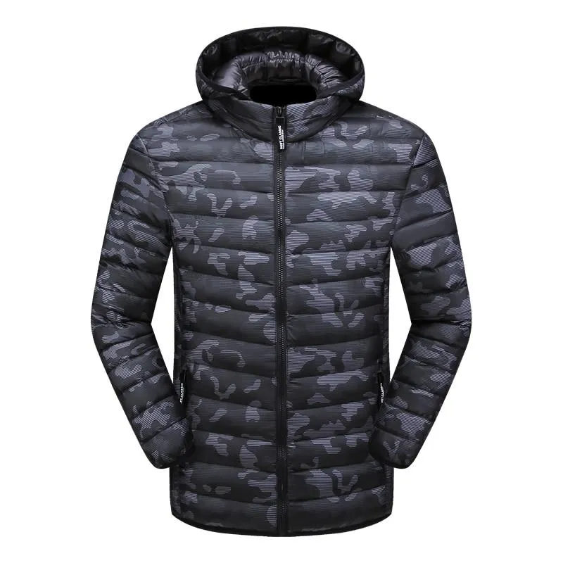 High Quality Padded Camouflage Jacket - 3 Colors