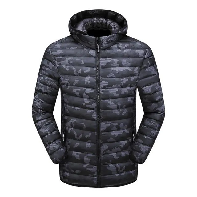 High Quality Padded Camouflage Jacket - 3 Colors