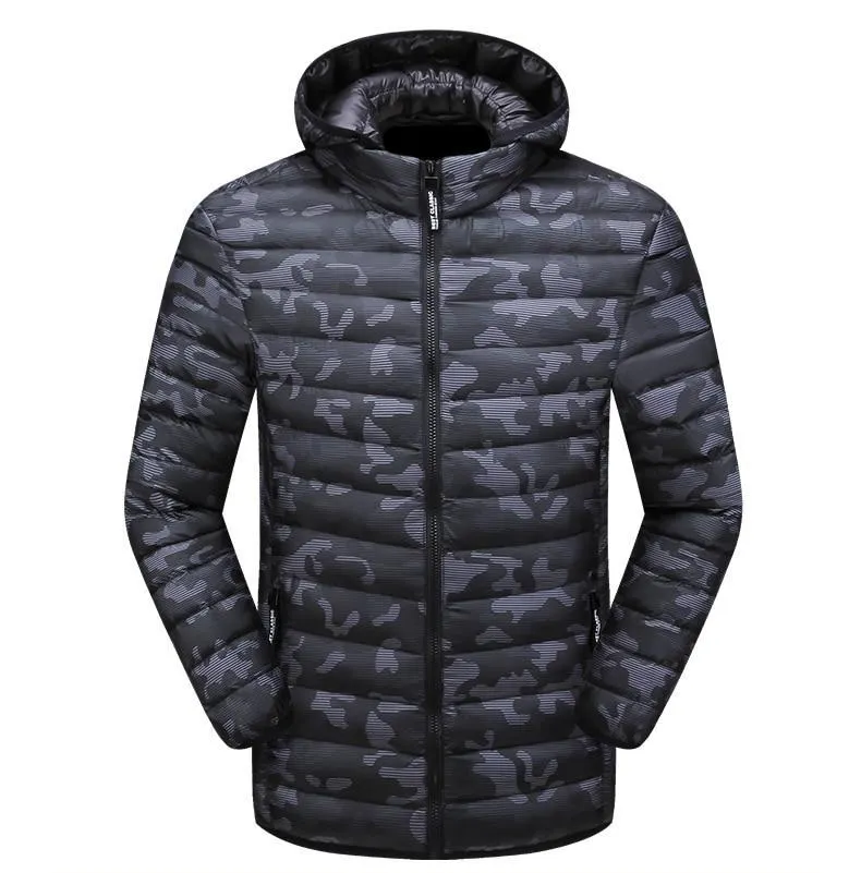 High Quality Padded Camouflage Jacket - 3 Colors