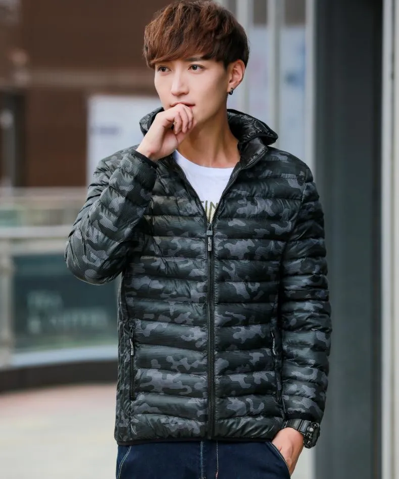 High Quality Padded Camouflage Jacket - 3 Colors