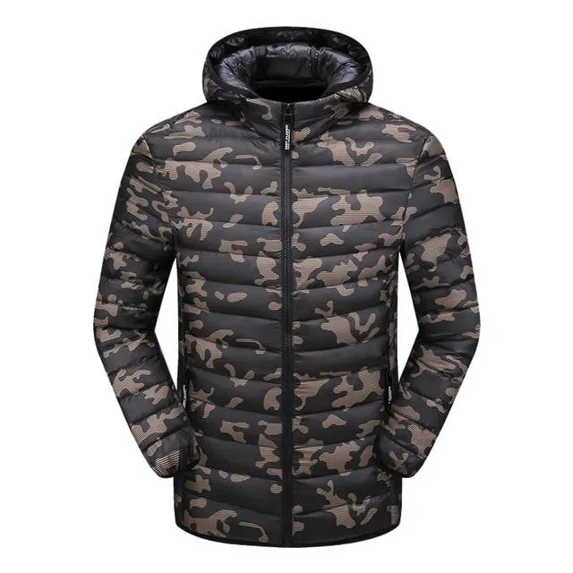 High Quality Padded Camouflage Jacket - 3 Colors