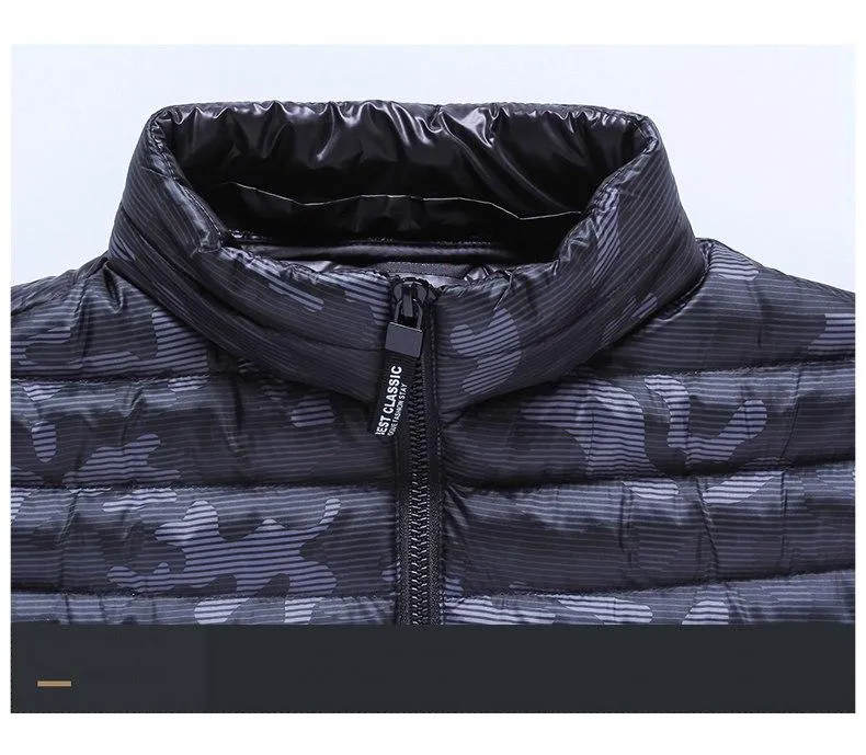 High Quality Padded Camouflage Jacket - 3 Colors