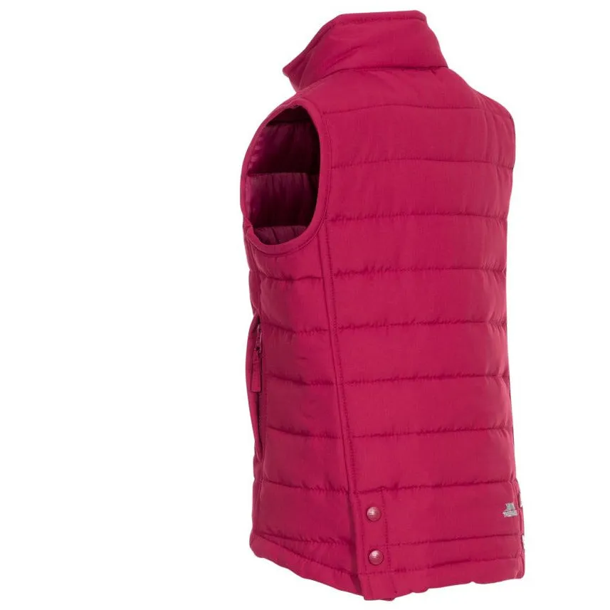 Jadda Kids Padded Gilet / Bodywarmer in Berry