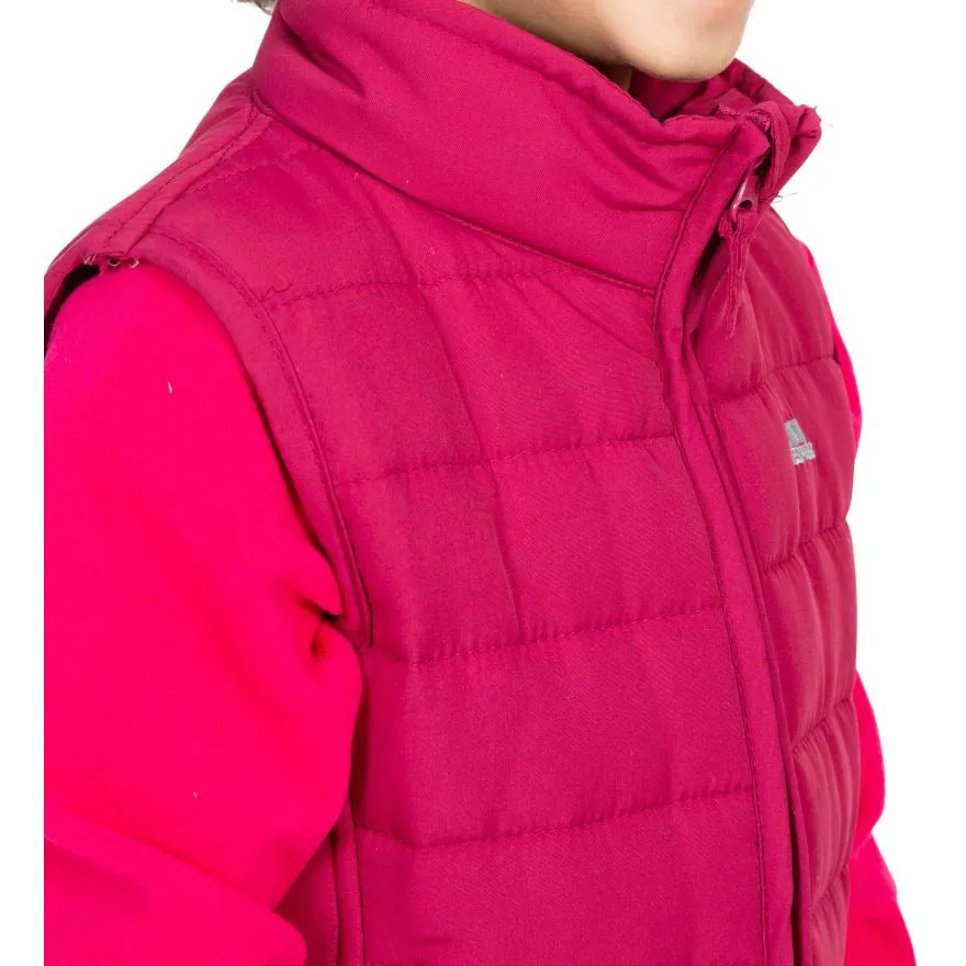 Jadda Kids Padded Gilet / Bodywarmer in Berry