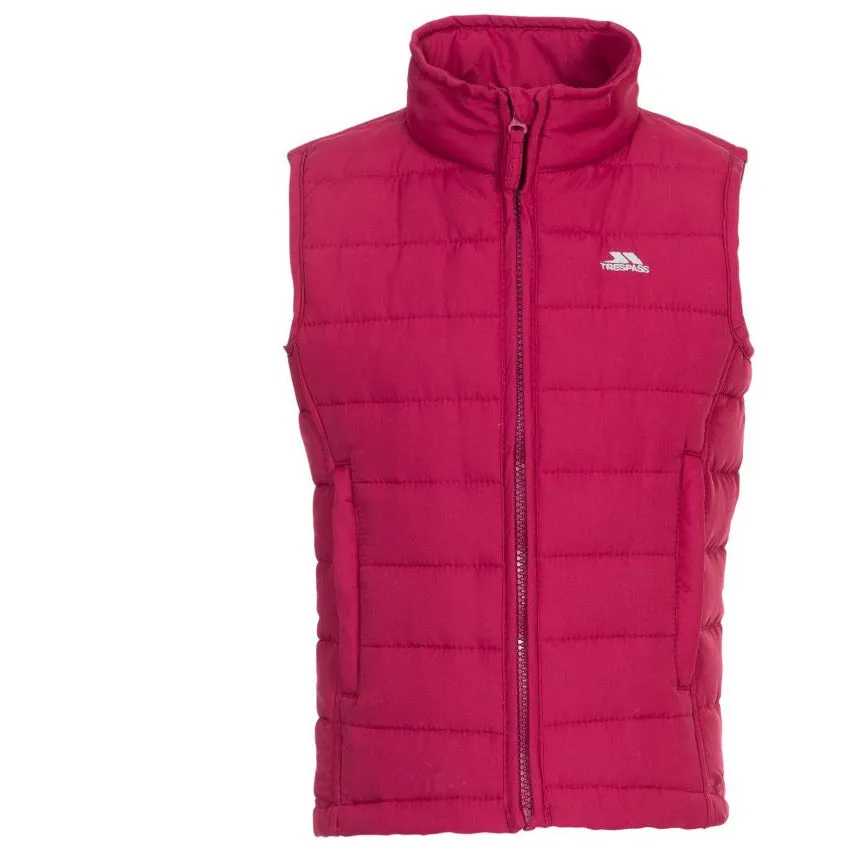 Jadda Kids Padded Gilet / Bodywarmer in Berry