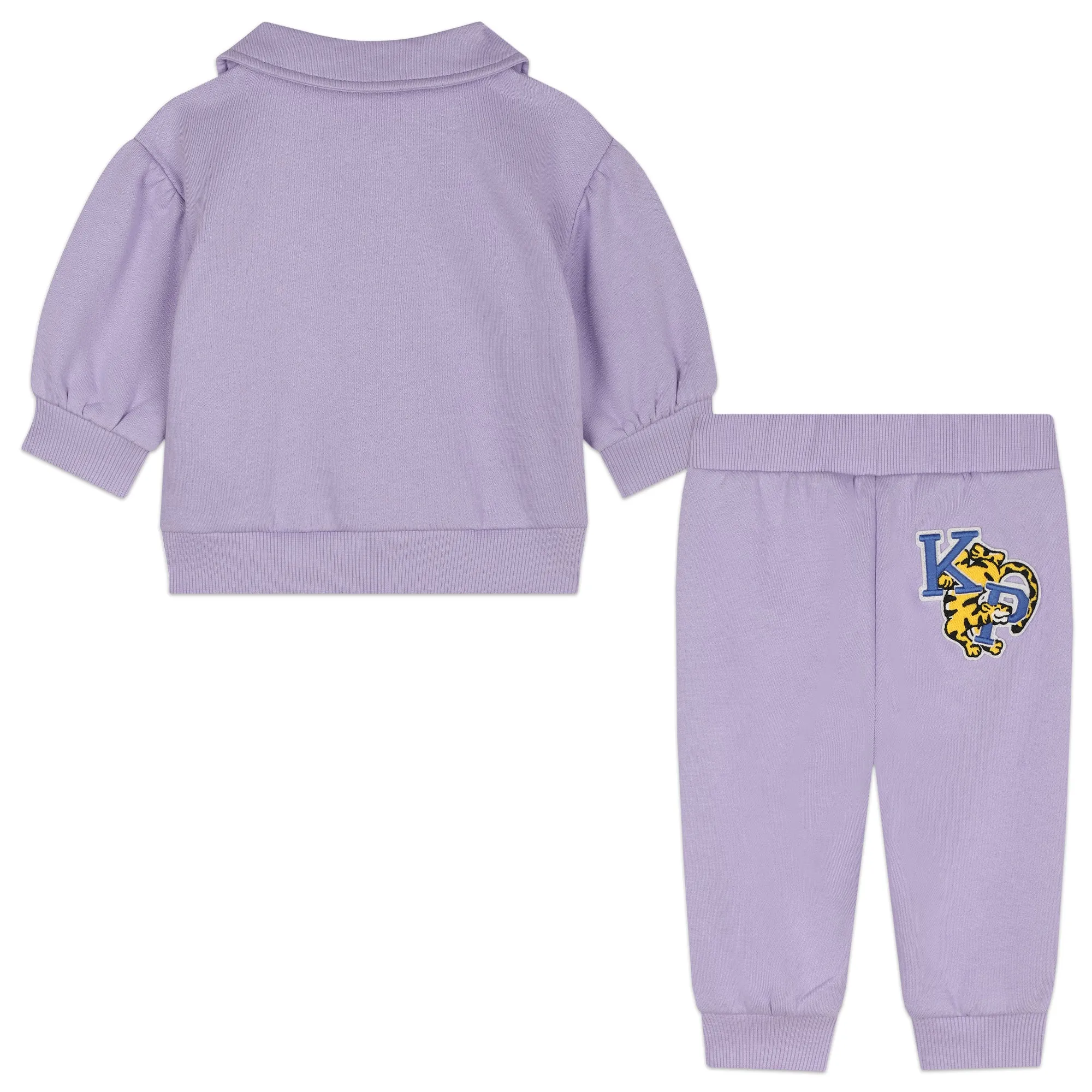KENZO KIDS Lilac Fleur Baby Sweatsuit
