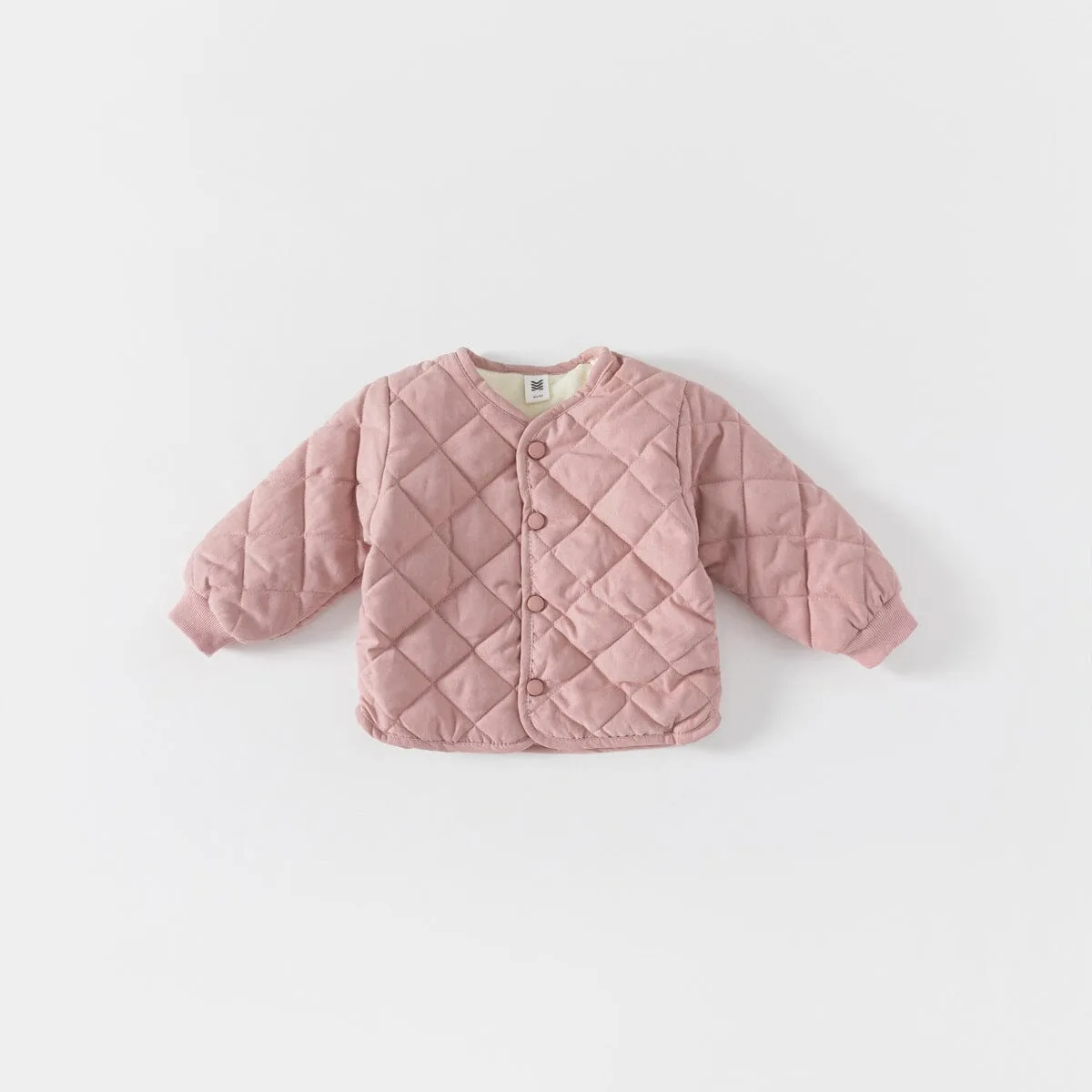 Luca Solid Color Quilted Jacket