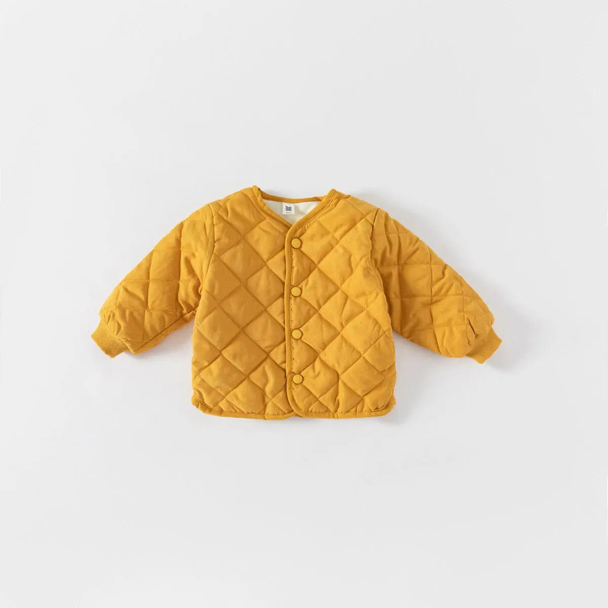 Luca Solid Color Quilted Jacket