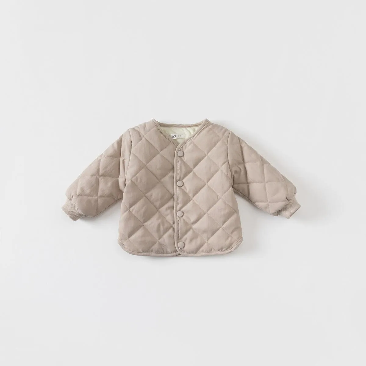 Luca Solid Color Quilted Jacket