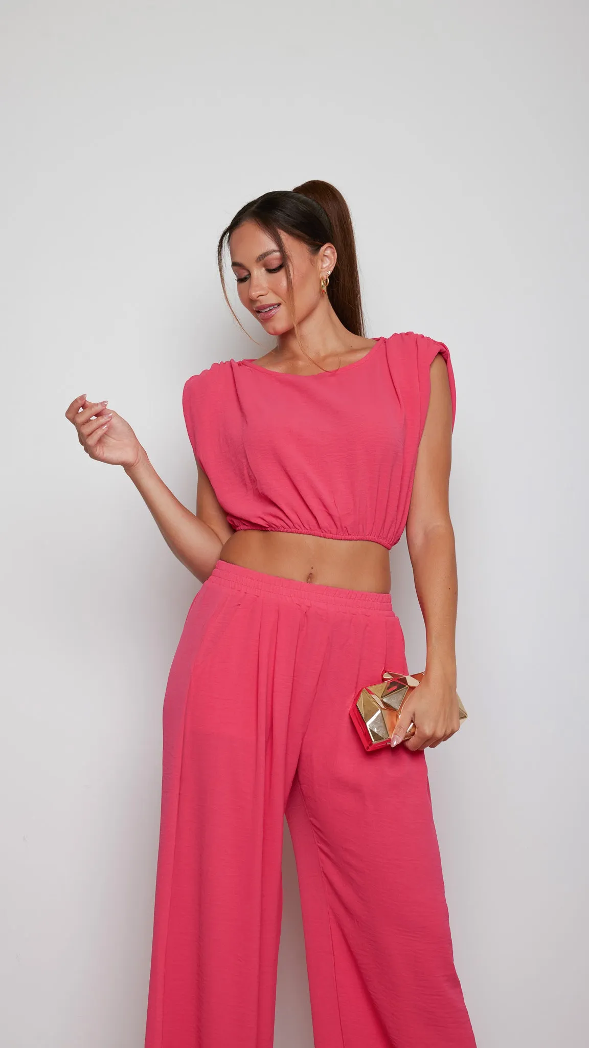 Madison Two Piece Set in Pink