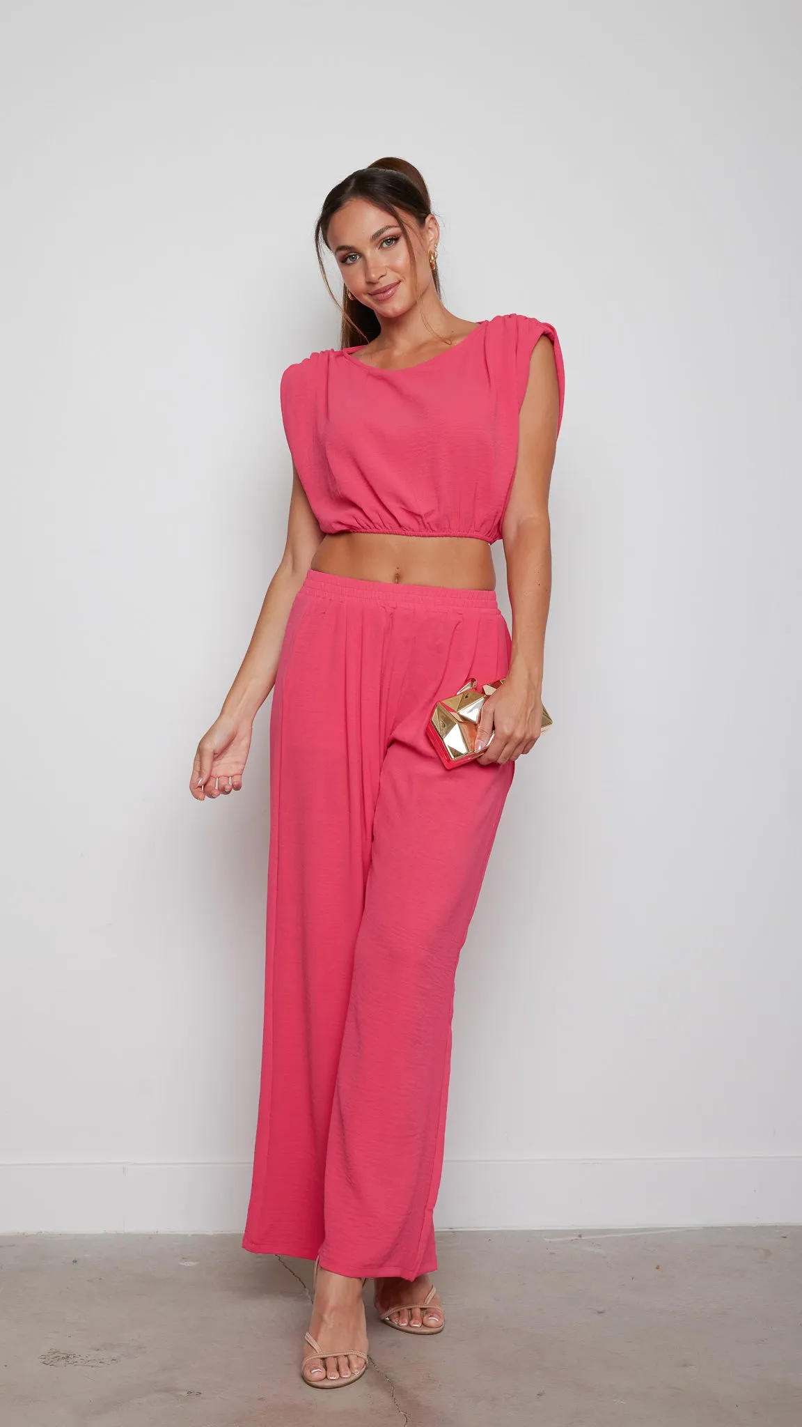 Madison Two Piece Set in Pink