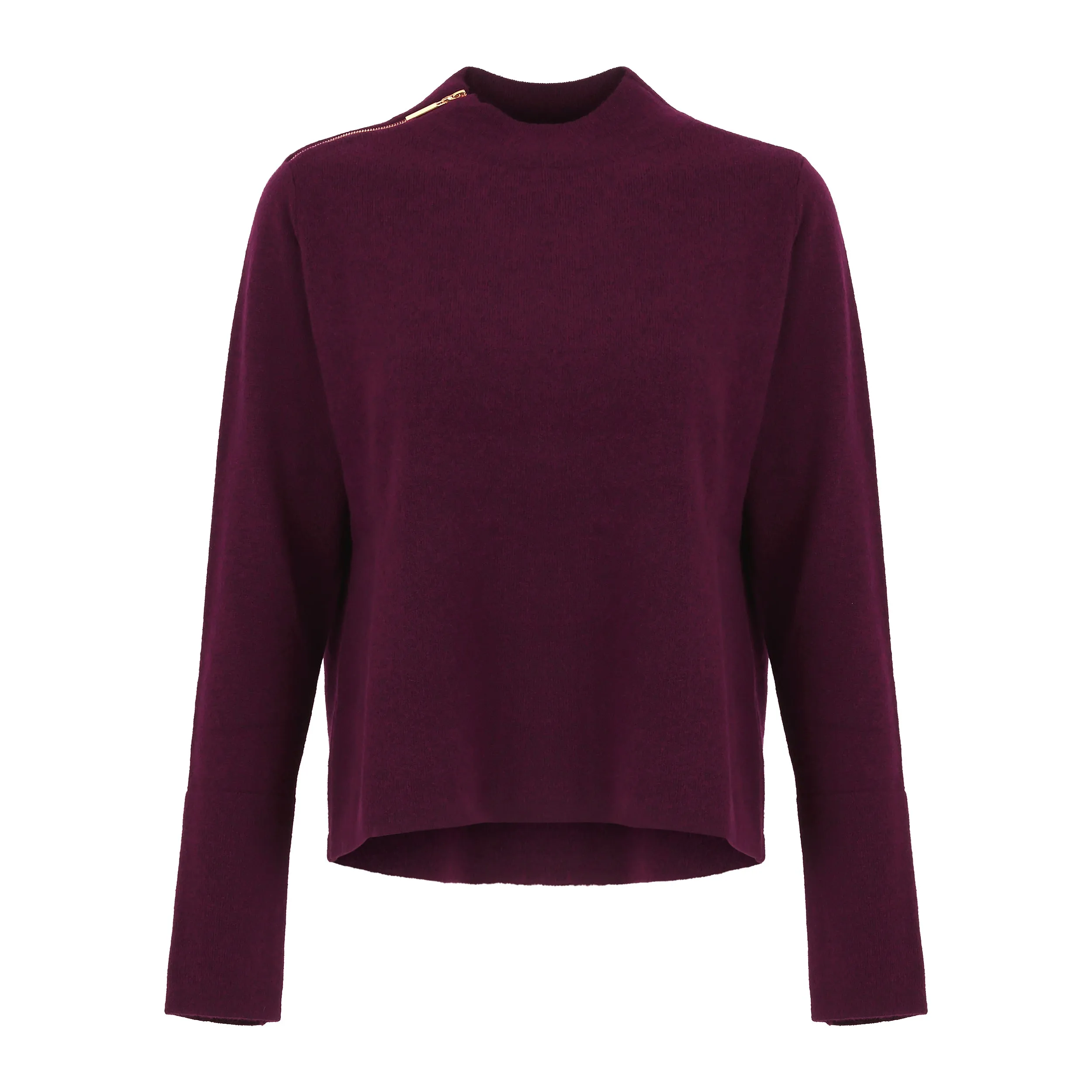 Mara Zip Shoulder Sweater