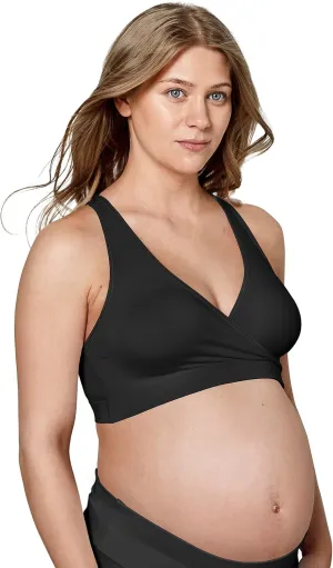 Medela Keep Cool Sleep Bra | Seamless Maternity & Nursing Bra with Full Back Breathing Zone and Soft Touch Fabric