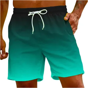 Men Clothing Sets Outfits Casual Lightweight Drawstring Shorts Large Size Men's Casual Shorts Man Swim Shorts Mens
