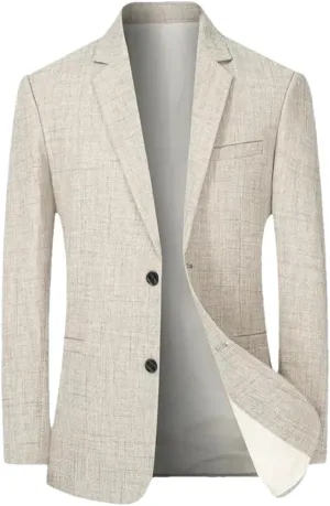 Men Thin Blazers Jackets Men Business Casual Suit Coats Spring Summer Men Formal Slim Blazers Jackets