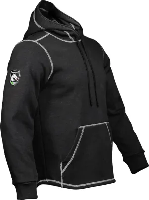 Men's FR Pullover Hoodie Cold Weather Resistant 12.3oz Inherently Flame Resistant Sweatshirt CAT3 NFPA70E NFPA2112
