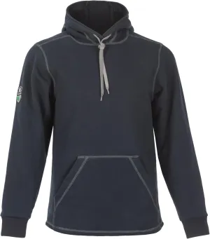 Men's FR Pullover Hoodie Cold Weather Resistant 12.3oz Inherently Flame Resistant Sweatshirt CAT3 NFPA70E NFPA2112