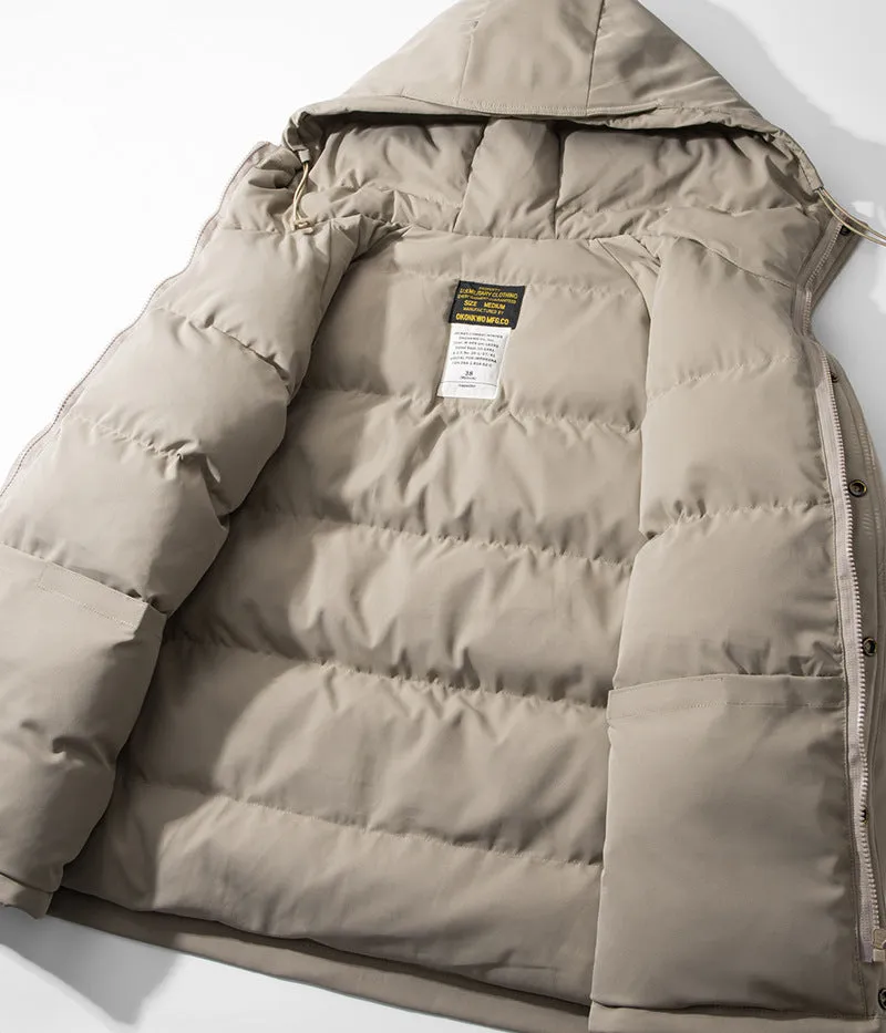 Men's Hooded Parka Jacket