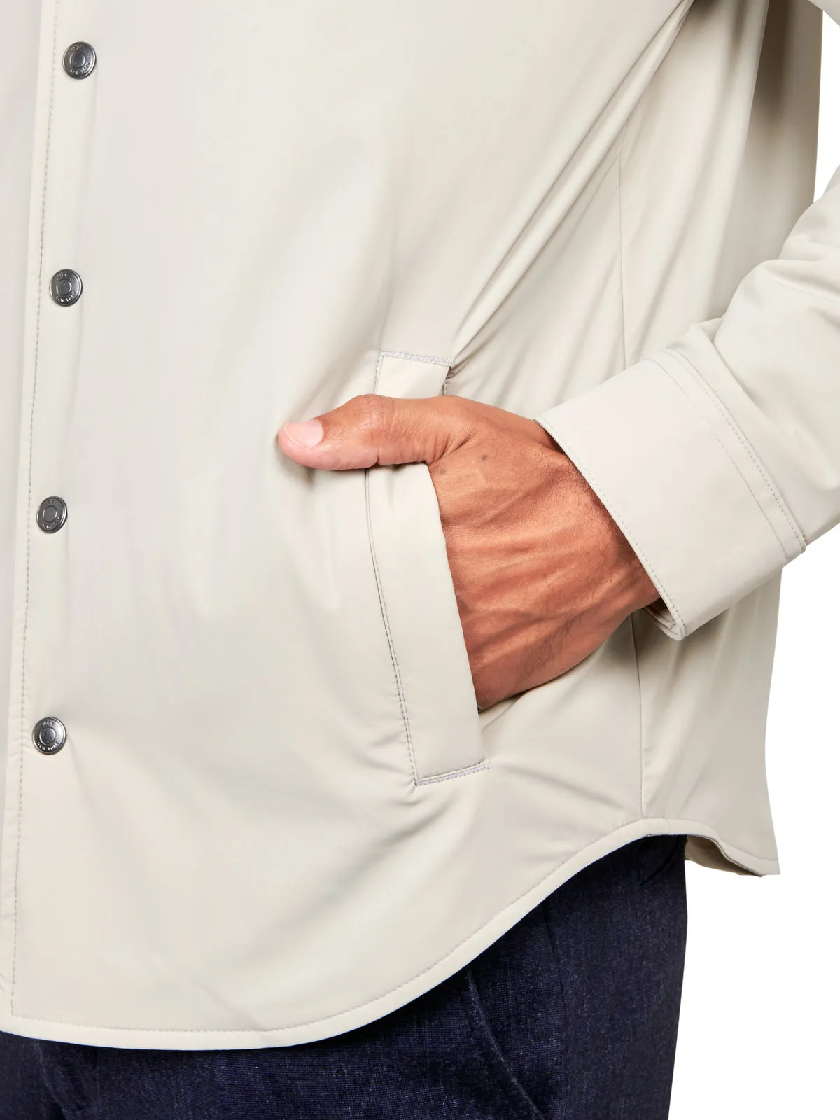 Padded Shirt Jacket