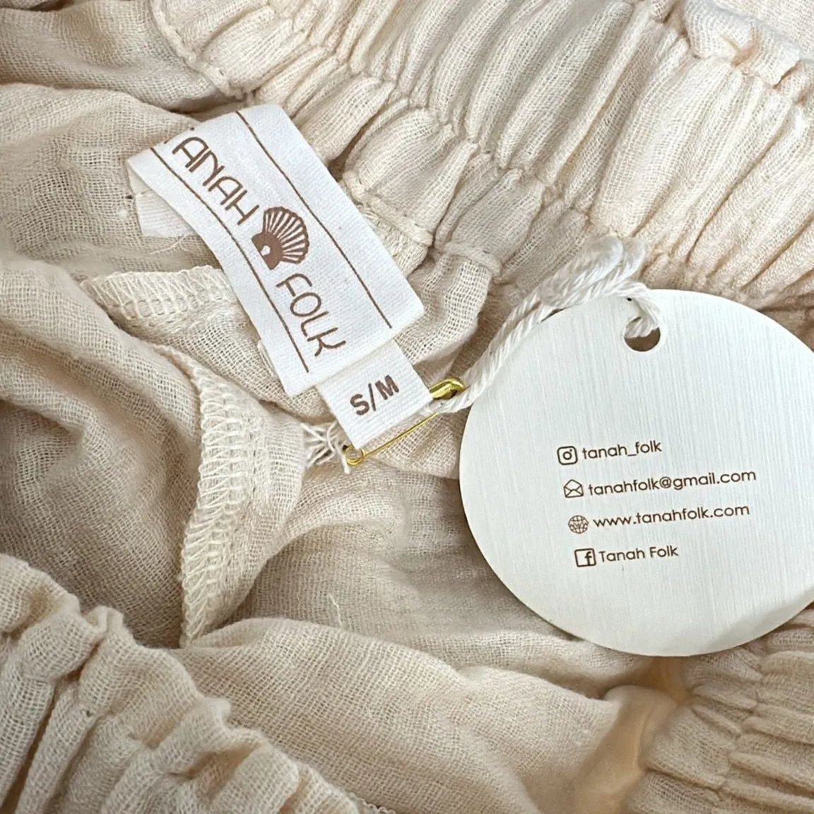 Palazzo Pant - Vanilla