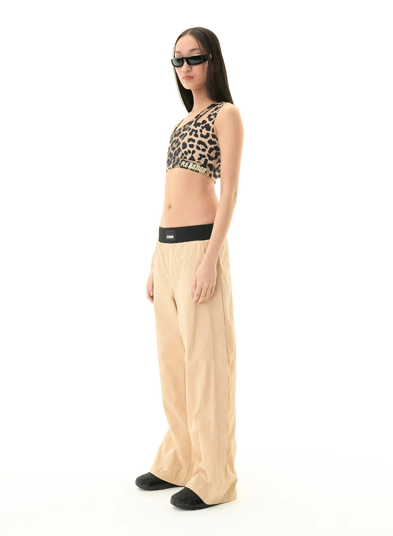 P.E Nation AZZURRA PANT IN BEIGE