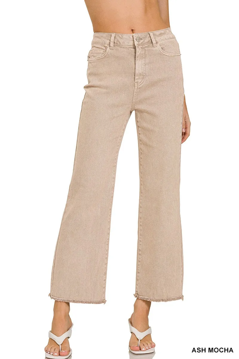 Sandy High Waist Boot Cut Pants