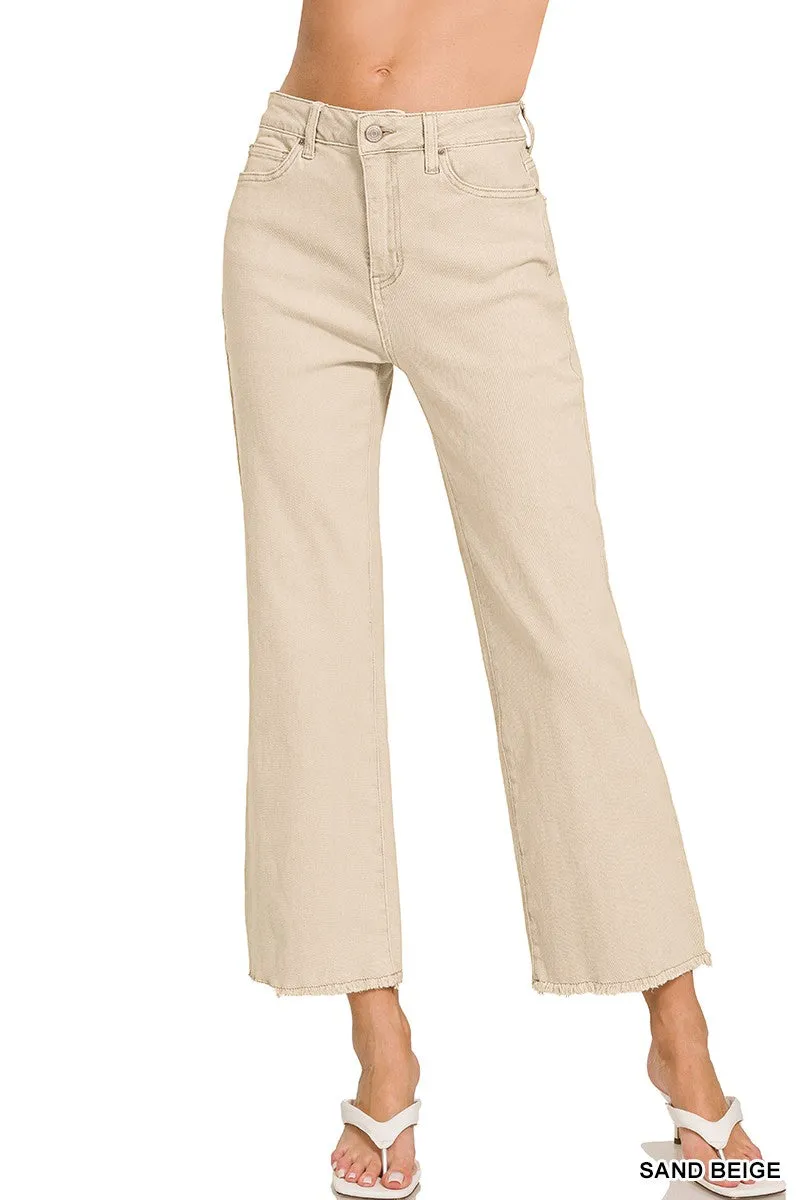 Sandy High Waist Boot Cut Pants