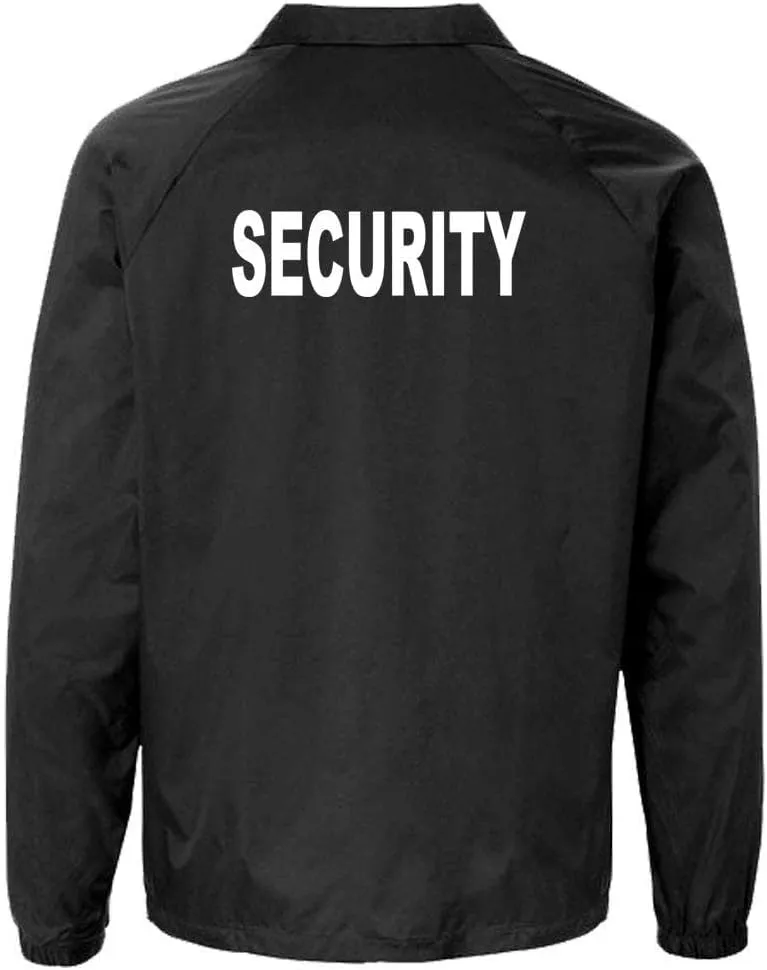 Service and First Responders Coach Jacket Collection One Event Staff Windbreaker Police Security Constable
