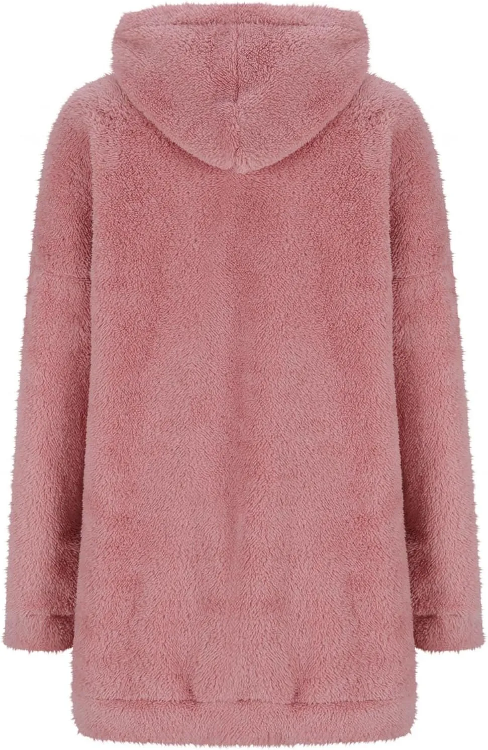 Sherpa Hoodie Dress for Women Cute Fuzzy Long Sleeve Sweatshirt Dress Casual Mini Sweater Dress Soft Loungewear