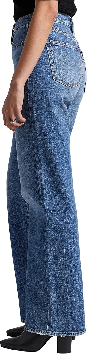 Silver Jeans Co. Women's Highly Desirable High Rise Trouser Leg Jeans