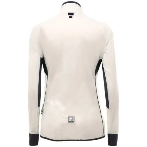 Virgo Womens Rain Jacket White/Grey by Santini