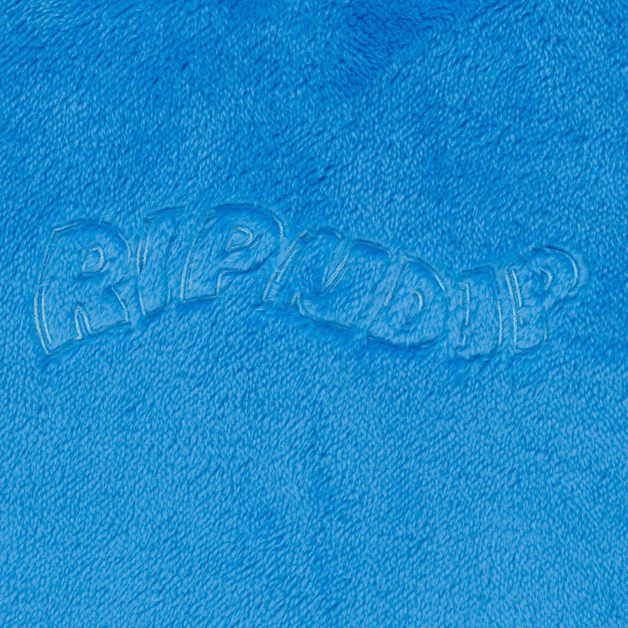 Waves Sherpa Hoodie (Blue)