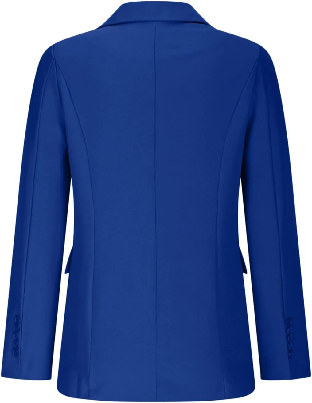 Women Business Casual Blazer with Lined,Professional Work Suit Jacket with PocketsLong Sleeve Button Open Front